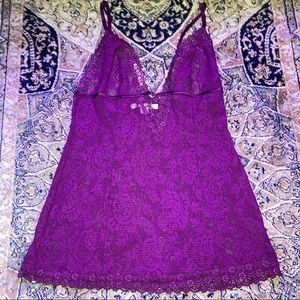 Victoria secret purple neglige